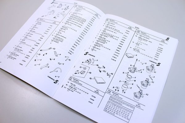 Kohler K301 12Hp Engine Generator Parts Catalog Manual Exploded Views Numbers - Image 2