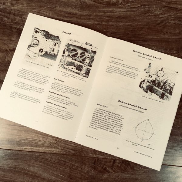 International D-282 Diesel Engine For 706 2706 Tractors Service Parts Manual Set - Image 9