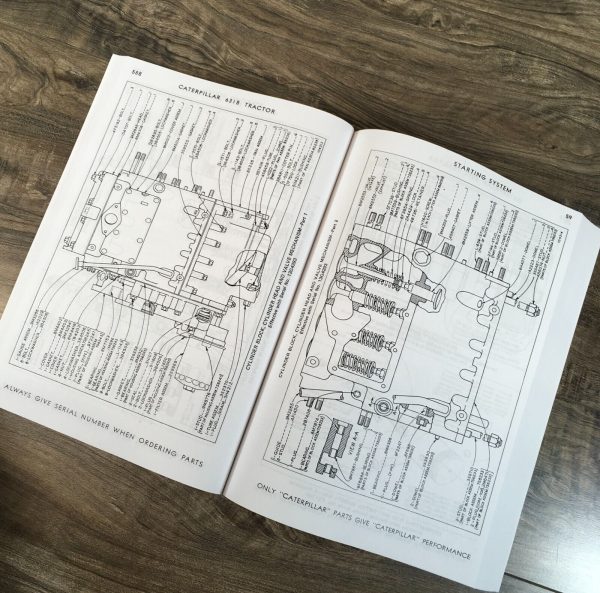 Parts Manual For Caterpillar 631B Tractor Scraper Catalog Assembly SN 13G3489-UP - Image 7