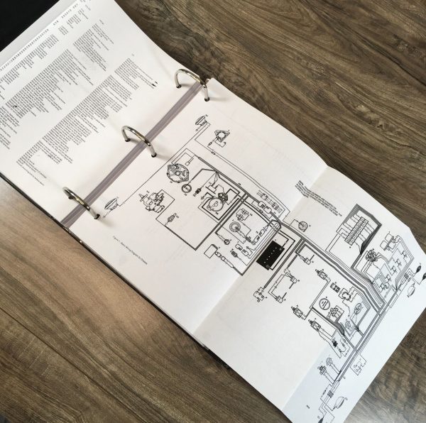 Case 584D 585D 586D Forklifts Service Manual Parts Catalog Operators Owners Set - Image 8