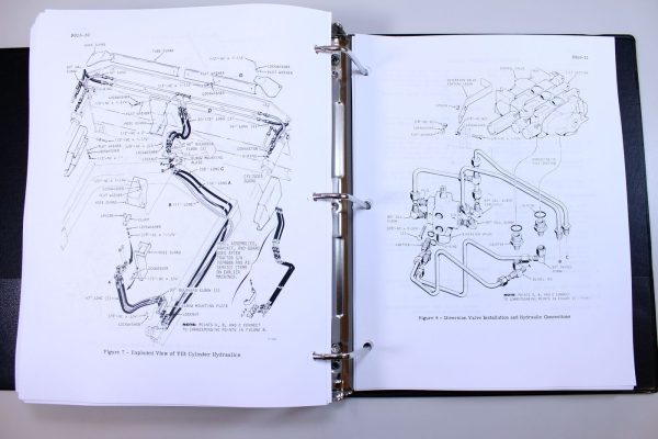 Case 850 Crawler Dozer Loader Service Repair Manual Technical Shop Book Binder - Image 12