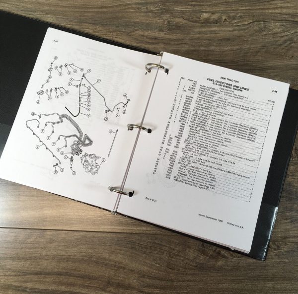 Case 2096 Tractor Parts Manual Catalog Book Assembly PIN Prior to 17897500 - Image 7