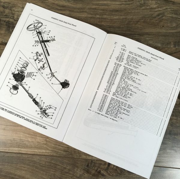 Massey Harris Mustang Tractor Parts Repair Manual Catalog Assembly S/N 1001 & Up - Image 12