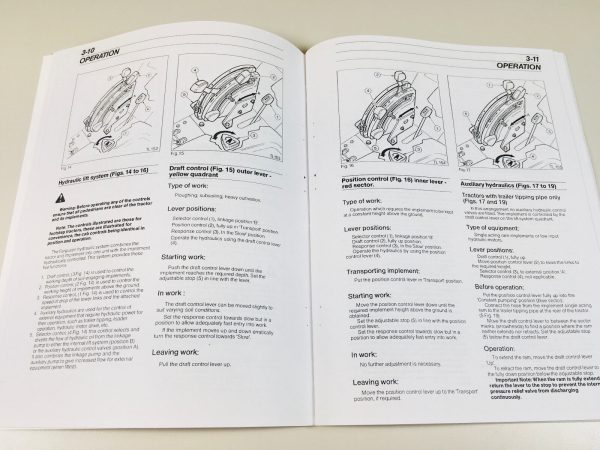 Massey Ferguson 300 Series Tractors Owners Operators Manual Instruction Book - Image 6