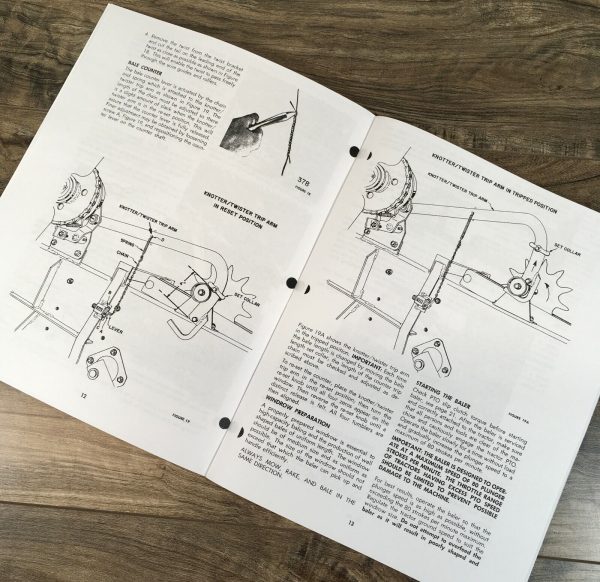 New Holland 276 Hayliner Baler Operators Manual Owners Book Maintenance Printed - Image 5