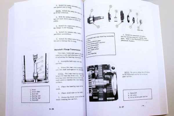 International 1586 Hydro 186 Tractor Service Repair Shop Manual Ih Technical - Image 11