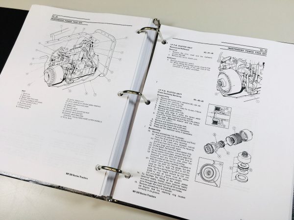 Massey Ferguson 20B 20D 30E 50E Tractor Loader Backhoe Industrial Service Manual - Image 11