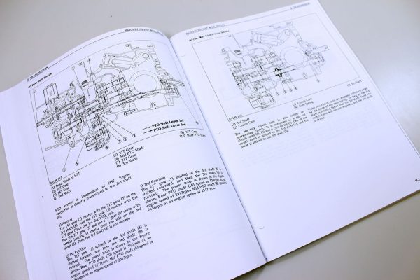 Kubota B6200Hst B7200Hst Tractor Hydro Transmission Service Repair Manual - Image 5