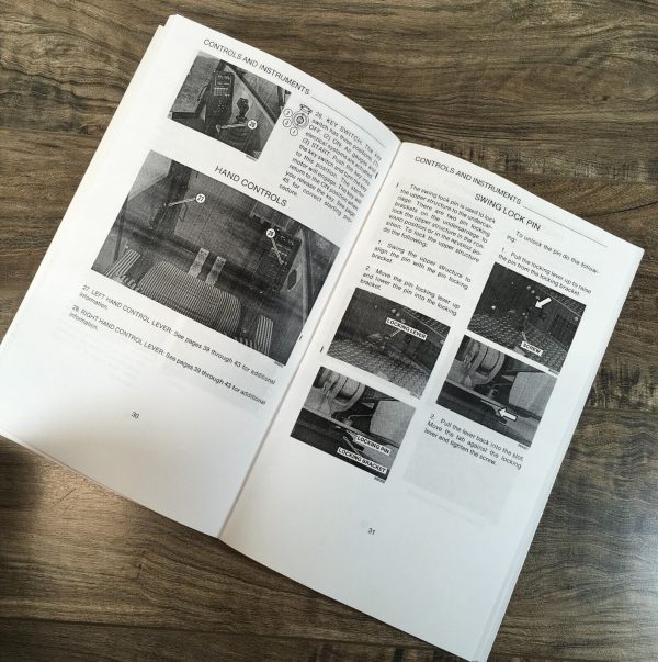 Case 888 Excavator Crawler Parts Operators Manual Owners Set PIN 0015041-After - Image 9