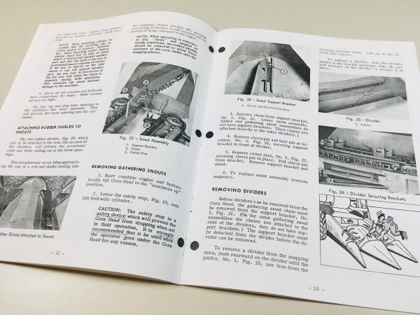 Massey Ferguson Mf 62 82 20" Rows Corn Head Owners Operators Manual Maintenance - Image 5