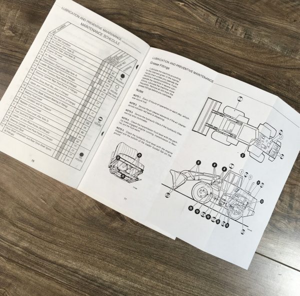 Case W36 Wheel Loader Operators Manual Parts Catalog Set P.I.N 17754000 & After - Image 11