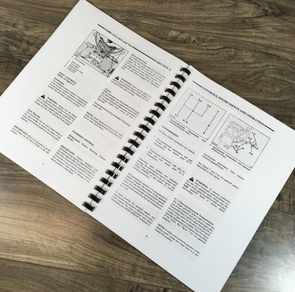 Ford 5610 6610 7610 Series II Tractor Operators Manual Owners Book Maintenance - Image 6