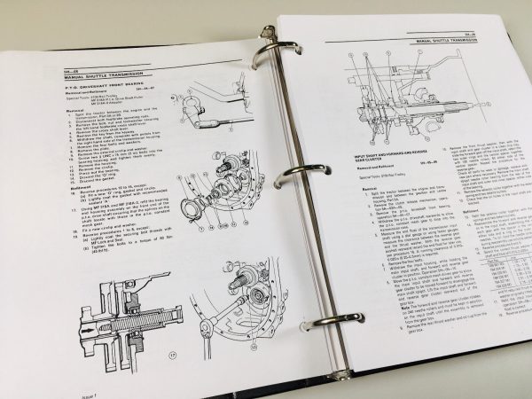 Massey Ferguson 20B 20D 30E 50E Tractor Loader Backhoe Industrial Service Manual - Image 6