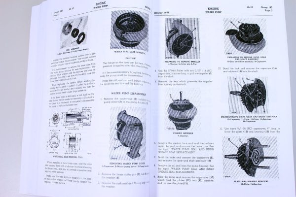 D8 Tractor Caterpillar Service Repair Manual Technical Shop Book 35A1 36A1 46A1 - Image 6