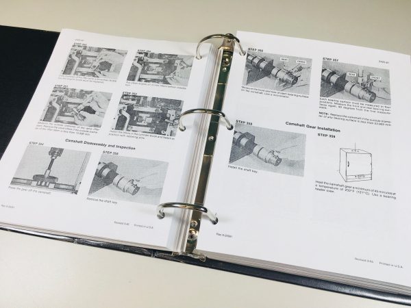 Case 888 Crawler Excavator Service Repair Manual Technical Shop Book Overhaul - Image 6