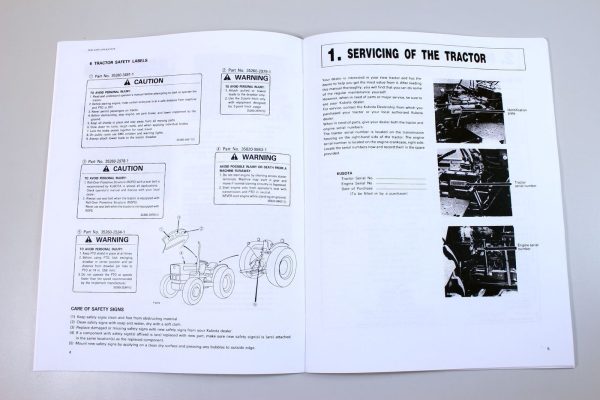 Kubota M7030 M8030 Operators Owners Manual Diesel Maintenance Specifications - Image 3