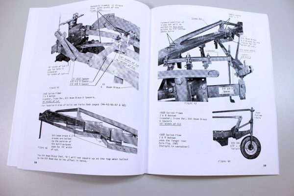 Oliver 565 566 568 Semi-Mounted Plows Owners Operators Manual Parts Catalog - Image 7