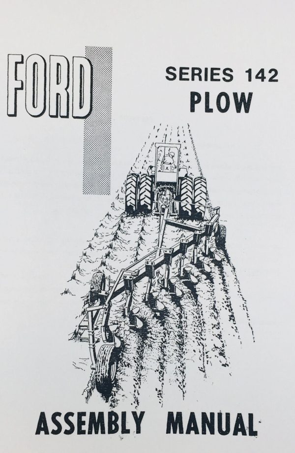 Ford 142 Plow Assembly Operators Manual - Image 2