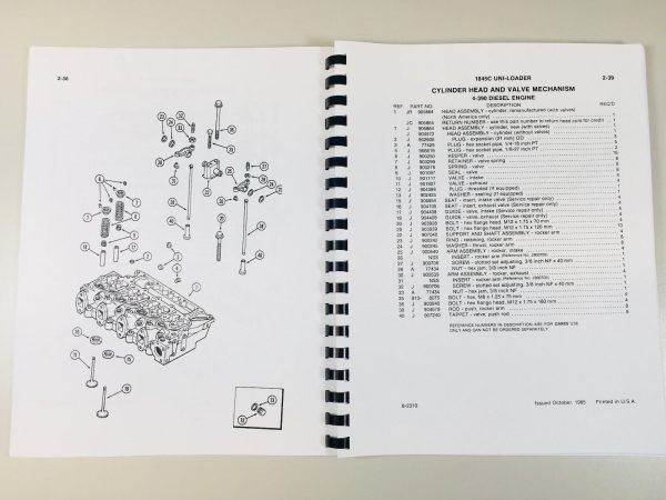 Case 1845C Uni Loader Skid Steer Service Manual Parts Catalog Repair Shop Books - Image 10