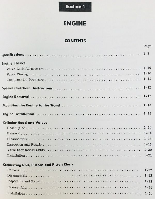 International Dt-429 Engine Only 4100 4156 Tractor Service Parts Manual Set Shop - Image 2