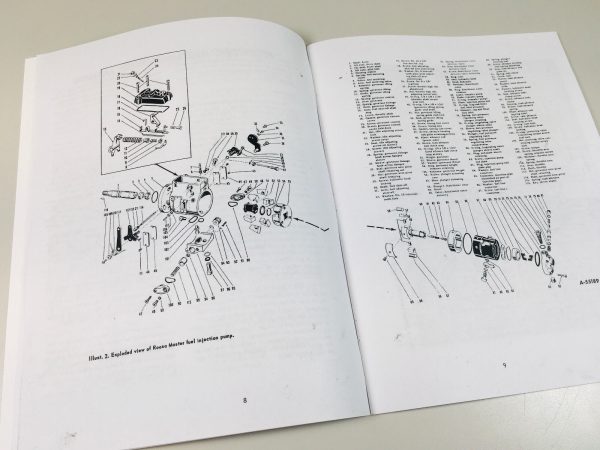 International D236 D282 Diesel Engine Fuel System Service Manual Shop Repair - Image 4