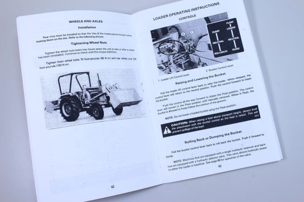 Case 380 Ll Backhoe Loader Landscaper Operators Owners Manual Box Blade Book - Image 5