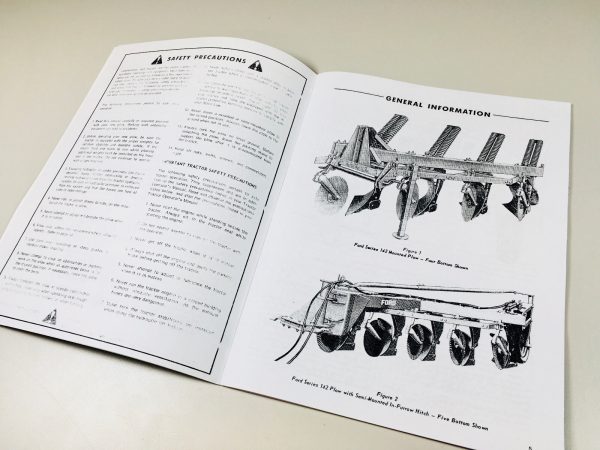 Ford 142 Plow Operators Owners Assembly Manual Set - Image 3