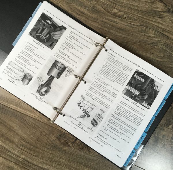 Ford 8000 8100 8200 8400 Tractor Service Parts Operators Manual Repair Shop Set - Image 5