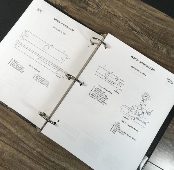 Dresser TD-7E TD8E 100E 125E Crawlers Service Manual Set Shop IH Repair Workshop - Image 4