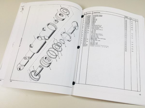 Mustang 770 Skidsteer Loader Parts Manual Catalog Exploded Views Numbers - Image 6