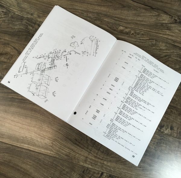 New Holland 846 Baler Parts Manual Catalog Book Assembly Schematic Exploded View - Image 4