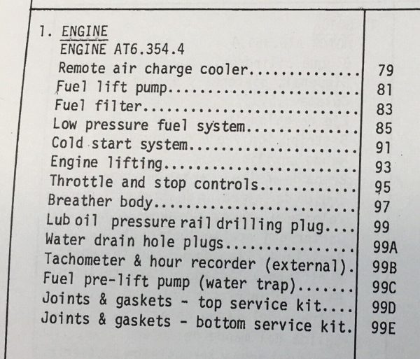 Massey Ferguson 500C Crawler Loader Parts Manual Catalog Book Assembly Schematic - Image 3