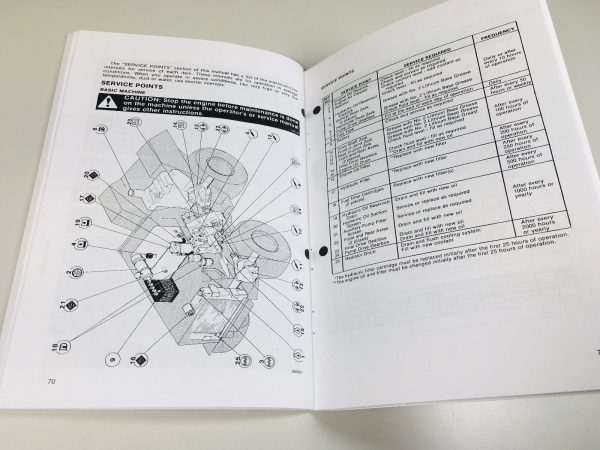 Case Dh5 Trencher Operators Owners Manual Maintenance Book Davis Adjustments - Image 4