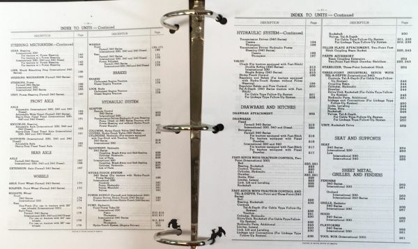International 340 Tractor Service Parts Operators Manual Set Repair Shop Book IH - Image 4