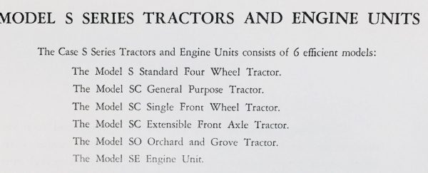 Case Series S Sc So Se Tractors Service Repair Manual Technical Shop Book - Image 3