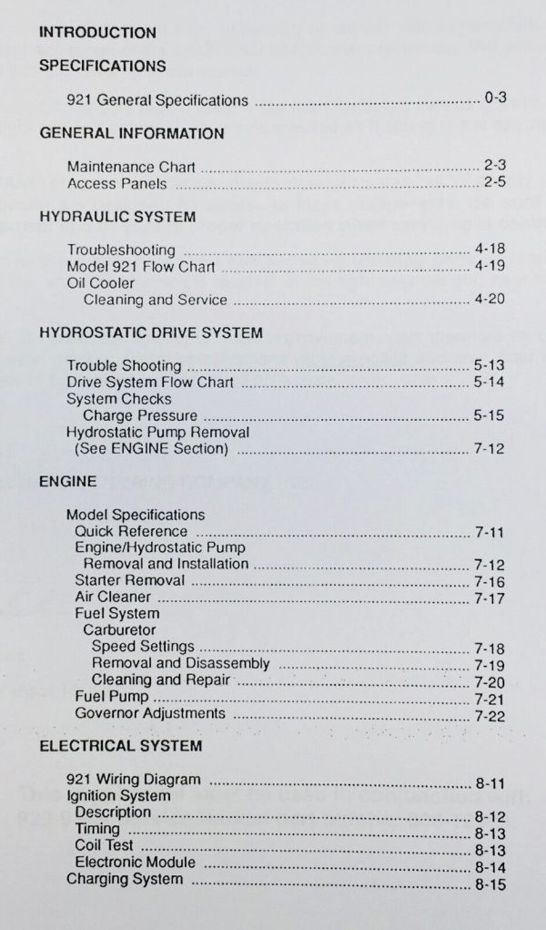 Mustang 921 Skid Steer Service Repair Manual Set Technical Shop Book Overhaul - Image 2