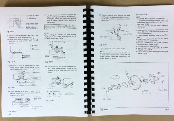 Suzuki Samurai Factory Service Repair Shop Manual 1986 1987 & 1988 New 86 87 88 - Image 8