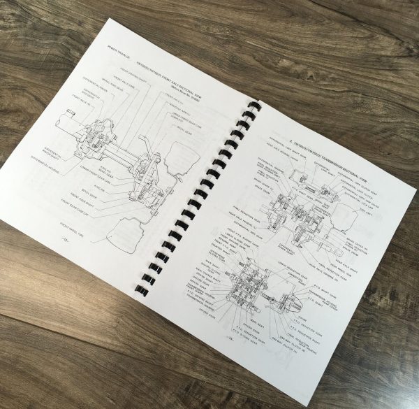 Yanmar YM135 YM1335D YM155 YM155D Tractor Service Manual Repair Shop Technical - Image 3