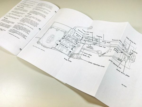 International Harvester Cub Cadet 70 100 Tractor Chassis Service Repair Manual - Image 7