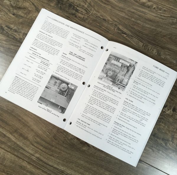 Ford 9000 9200 9600 9700 Tractor Parts Manual Catalog Book Assembly Schematics - Image 9