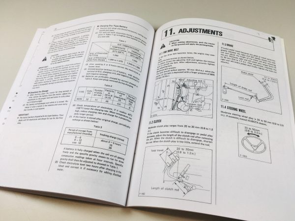 Kubota B8200Hst-D 4Wd Tractor Operators Owners Manual Maintenance - Image 6