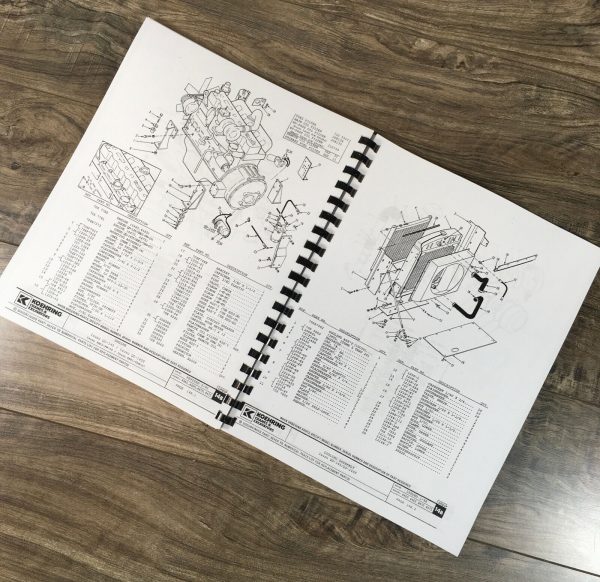 Koehring 4460 4465 4470 4475 Hydraulic Excavator Parts Manual Catalog Assembly - Image 6