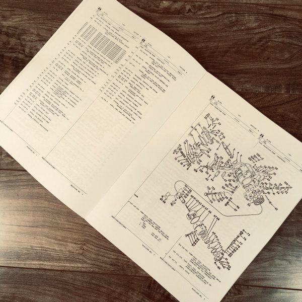Farmall International D-301 6 Cylinder Diesel Engine Service Parts Manual Set Ih - Image 7