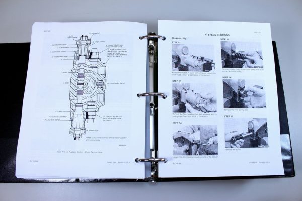 Case 1085C Cruz-Air Excavator Service Technical Manual Repair Shop In Binder - Image 11