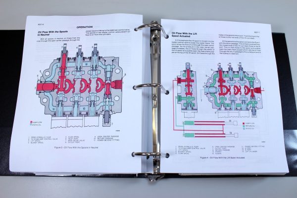 Case 780C Ck Tractor Loader Backhoe Service Parts Operators Manual Catalog Set - Image 5