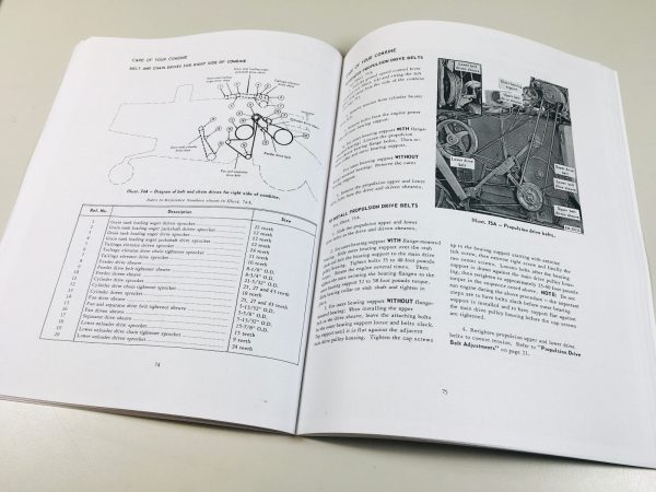 International Mccormick 203 Combine Owner Operators Manual Book Maintenance - Image 8