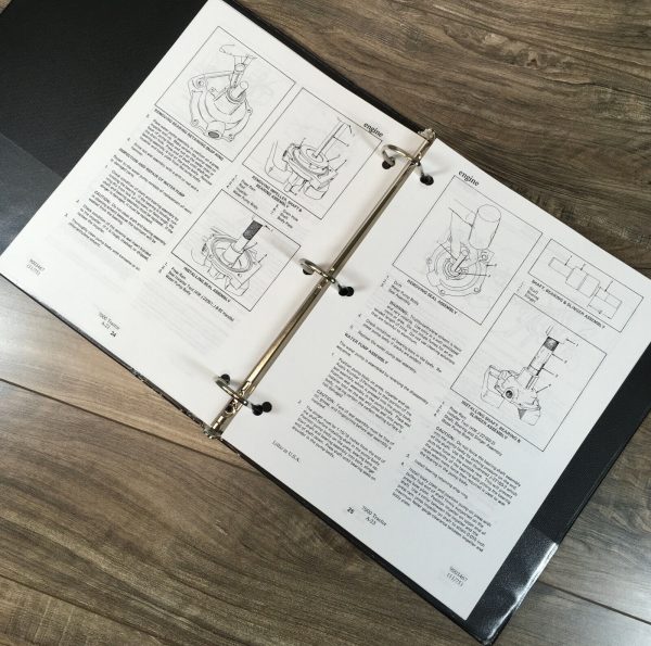 Allis Chalmers 7000 Tractor Service Manual Repair Shop Technical Book Overhaul - Image 4