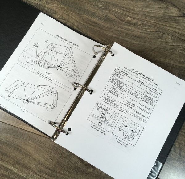 Case 40E Cruz-Air Excavator Crawler Service Manual Parts Catalog Repair Set - Image 8