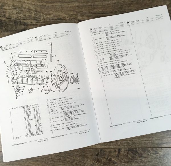International 815 Combine Chassis Service Parts Manual Set Repair 0-8000 D407 - Image 10