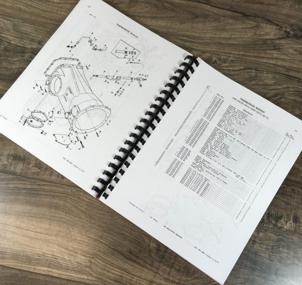 Massey Ferguson 2800 2770 Tractor Parts Manual Catalog Book Assembly Schematics - Image 7